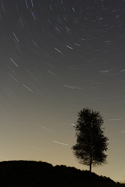 Sterrensporen – Star trails