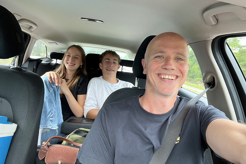 Onderweg naar Zwitserland